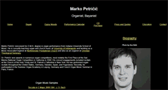 Desktop Screenshot of markopetricic.com