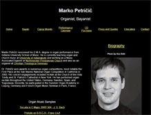 Tablet Screenshot of markopetricic.com